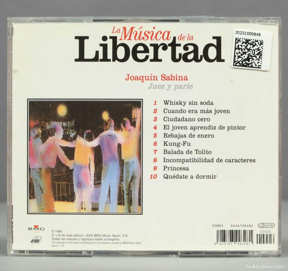 CDs de m&uacute;sica: CD.JUEZ Y PARTE. JOAQUIN SABINA - Foto 2