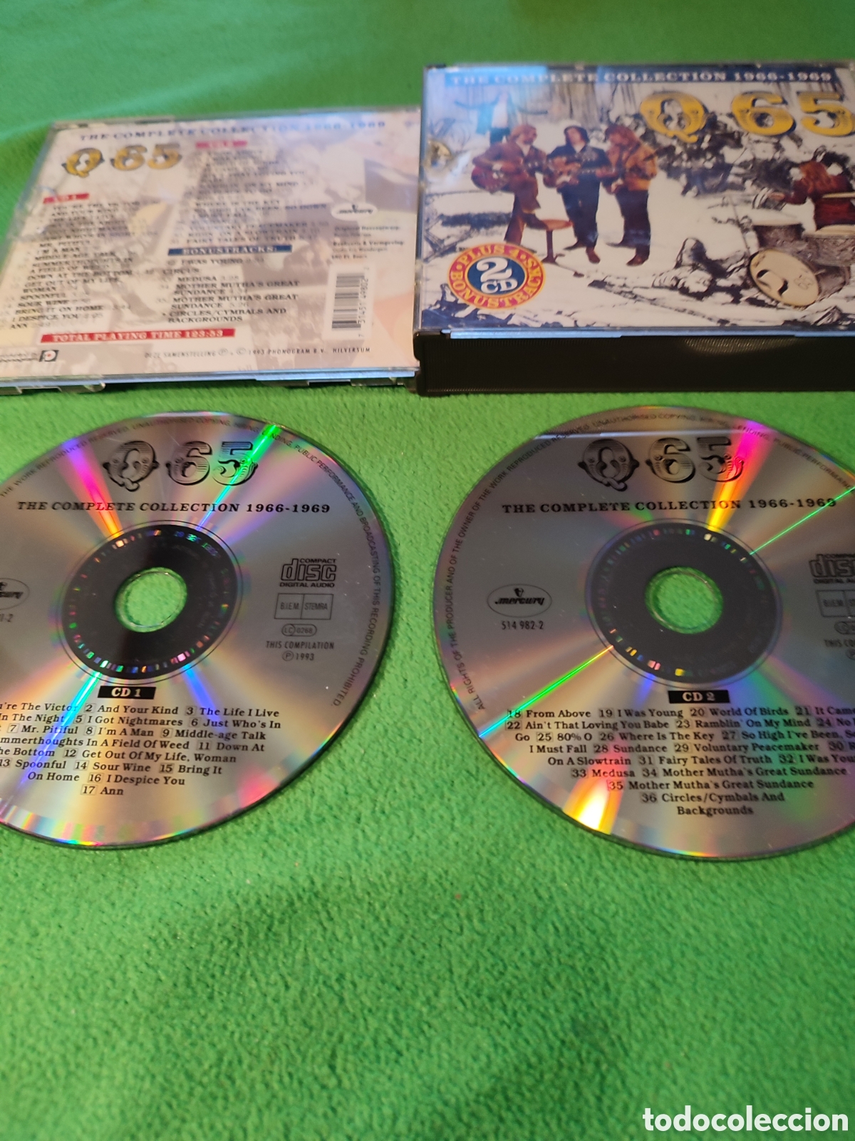 CDs de m&uacute;sica: Q 65 - The complete Collection 1966-69 2 CDs - Foto 2