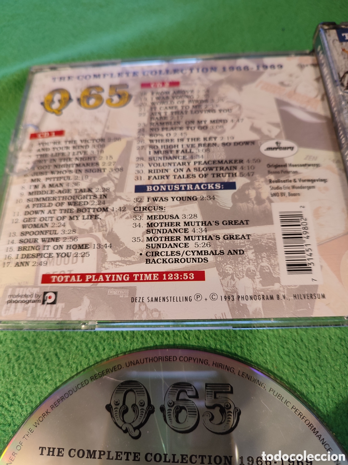 CDs de m&uacute;sica: Q 65 - The complete Collection 1966-69 2 CDs - Foto 3