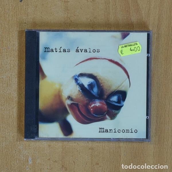 CDs de m&uacute;sica: MATIAS AVALOS - MANICOMIO - CD - Foto 1