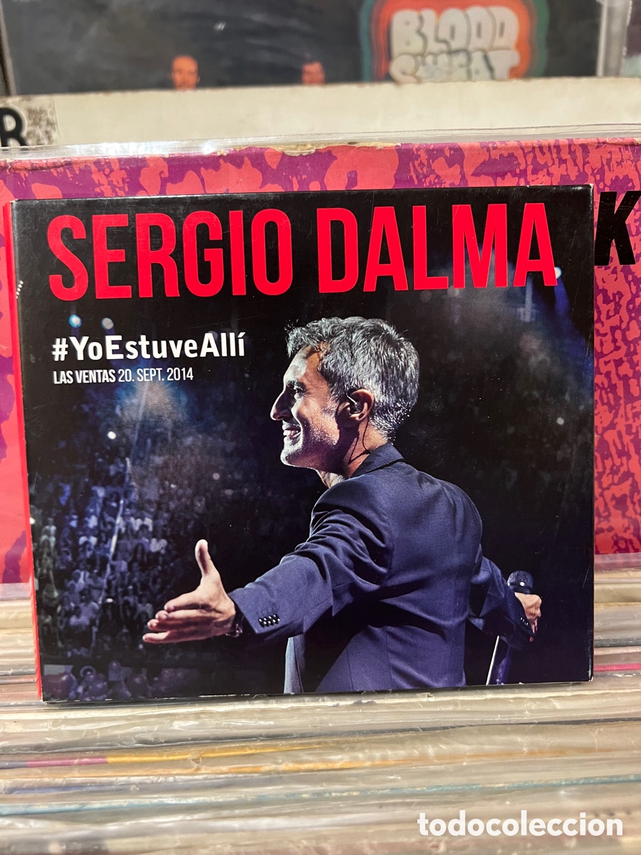 CDs de m&uacute;sica: Sergio Dalma #YoEstuveAll&iacute; 2 CDs + DVD - Foto 1