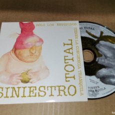 CDs de Música: SINIESTRO TOTAL SOLO LOS ESTUPIDOS TIENEN LA CONCIENCIA TRANQUILA CD SINGLE COMERCIAL CARTON 1995