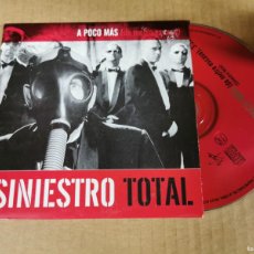 CDs de Música: SINIESTRO TOTAL A POCO MÁS (DE METRO ESCASO) CD SINGLE PROMOCIONAL CARTON 1TEMA JULIAN HERNANDEZ