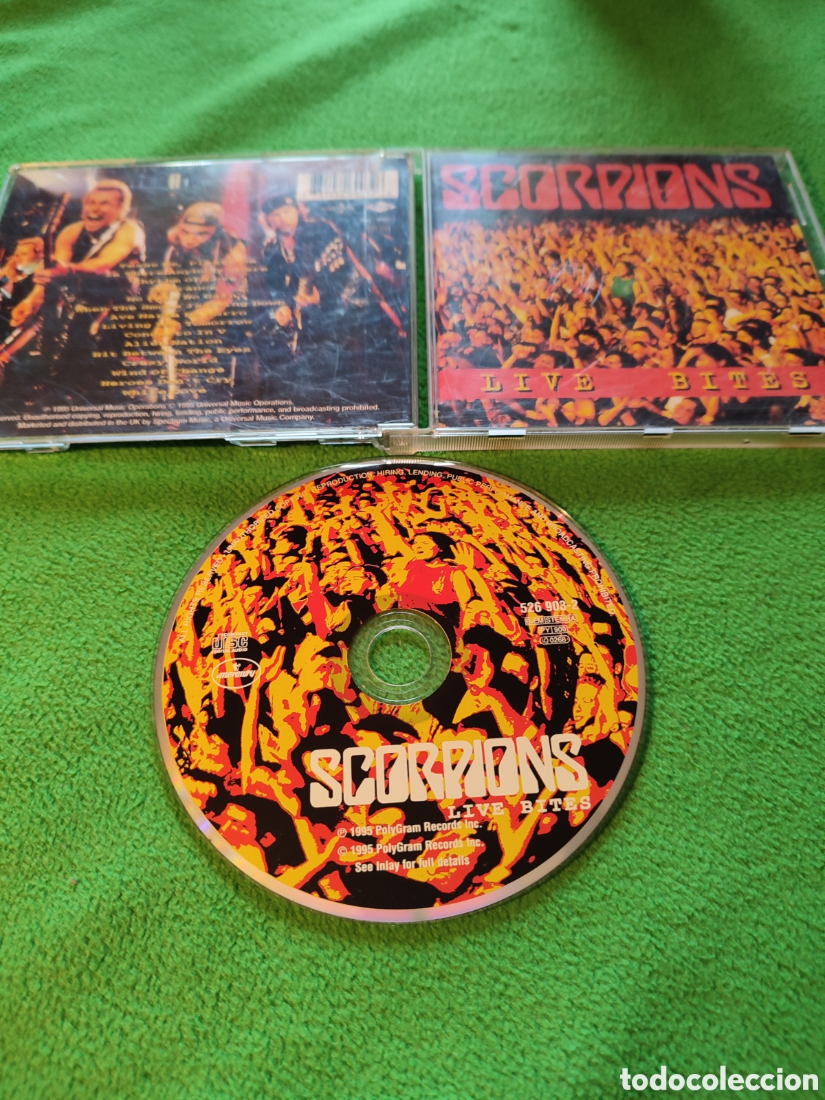 CDs de m&uacute;sica: Scorpions - Live bites - Foto 2