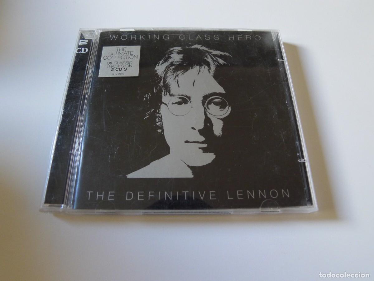CDs de m&uacute;sica: JOHN LENNON : WORKING CLASS HERO THE DEFINITIVE LENNON 2CD - Foto 1