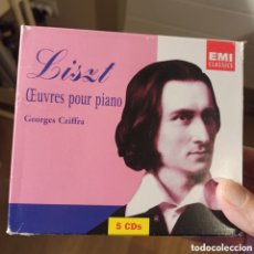 CDs de Música: LISZT - GEORGES CZIFFRA – ŒUVRES POUR PIANO (5XCDS)