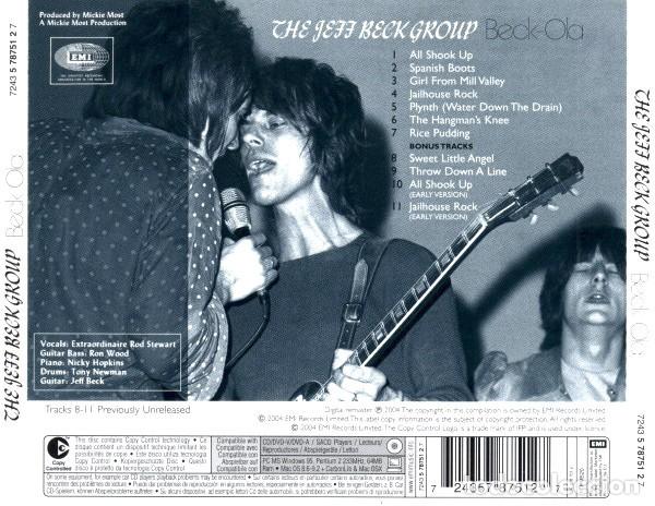 CDs de m&uacute;sica: The Jeff Beck Group &ndash; Beck-Ola - Foto 2