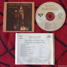 CDs de Música: SEMANA SANTA EN SEVILLA VOL. 3 CD 1989 BANDA DE MUSICA ”MAESTRO TEJERA” Y ”CRUZ ROJA” MARCHAS