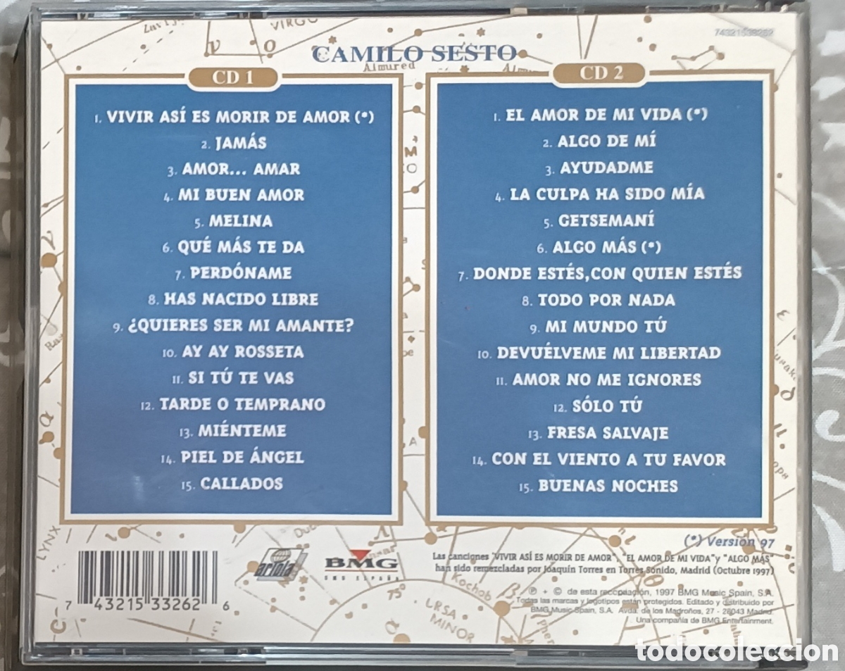 CDs de m&uacute;sica: 2 CD CAMILO SUPERSTAR . CAMILO SESTO - Foto 2