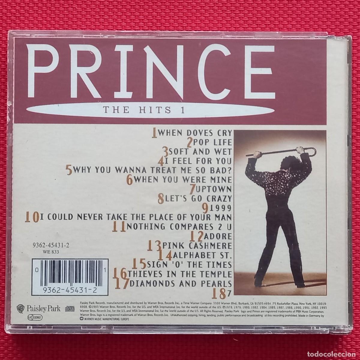 CDs de m&uacute;sica: PRINCE - THE HITS 1 - CD 1993 - Foto 2