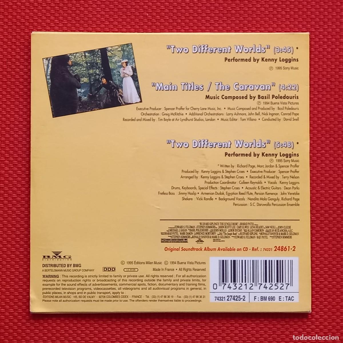 CDs de m&uacute;sica: KENNY LOGGINS - TWO DIFFERENT WORLDS - CD 1995 - Foto 2