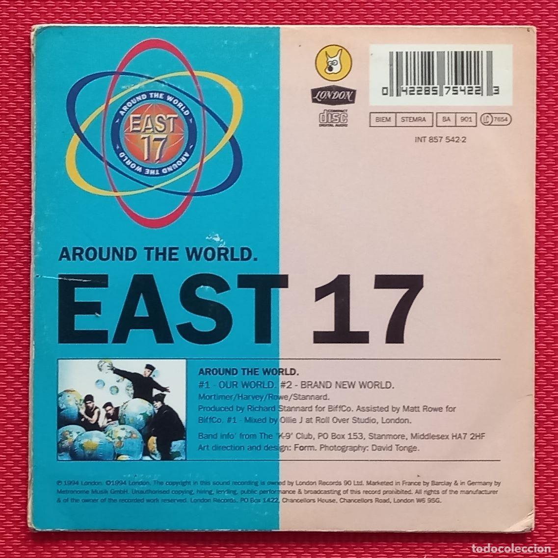 CDs de m&uacute;sica: EAST 17 - AROUND THE WORLD - CD 1994 - Foto 2