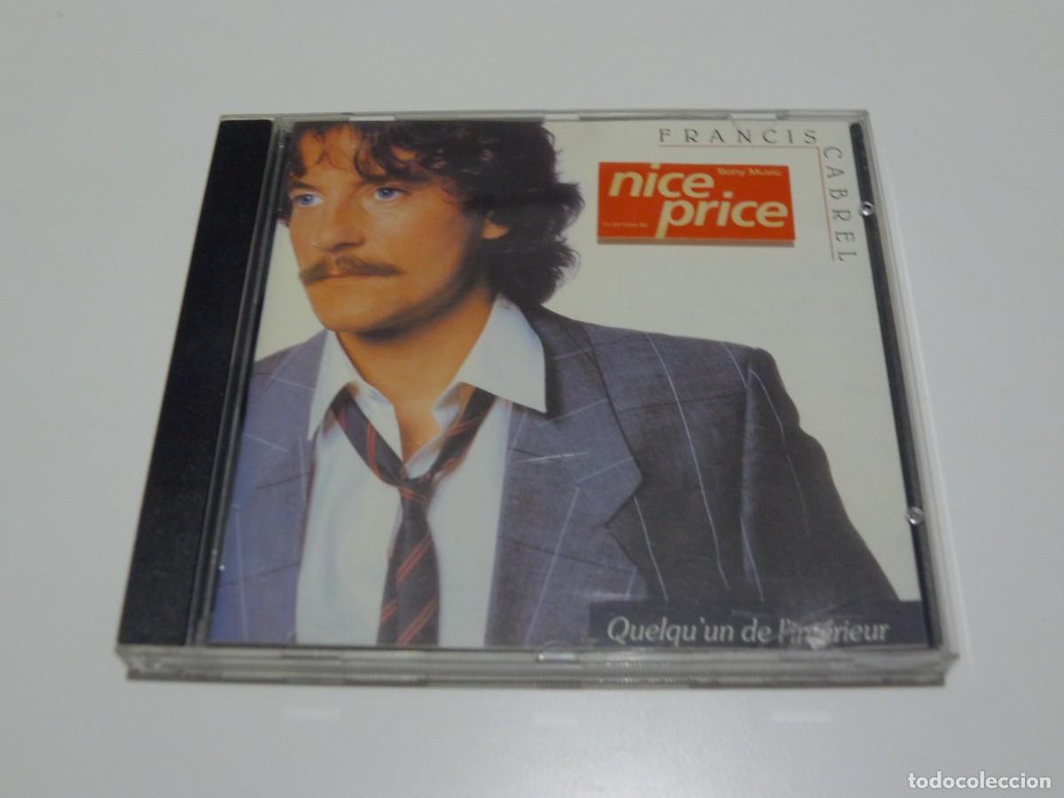 CDs de m&uacute;sica: FRANCIS CABREL : QUELQUUN DE LINTERIEUR CD - Foto 1