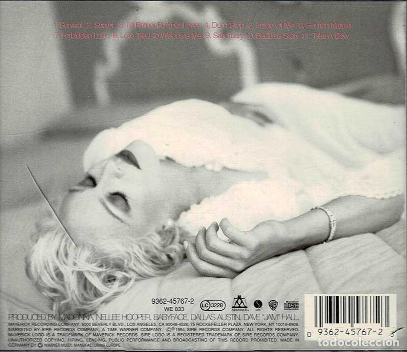 CDs de m&uacute;sica: Madonna - Bedtime Stories. CD - Foto 2