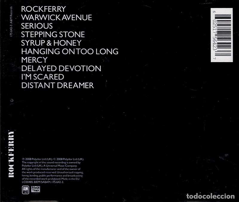 CDs de m&uacute;sica: Duffy - Rockferry. CD - Foto 2