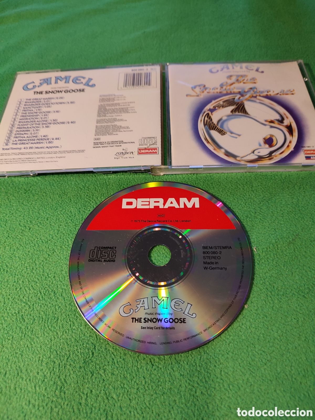 CDs de m&uacute;sica: Camel - The Snow goose - Foto 2