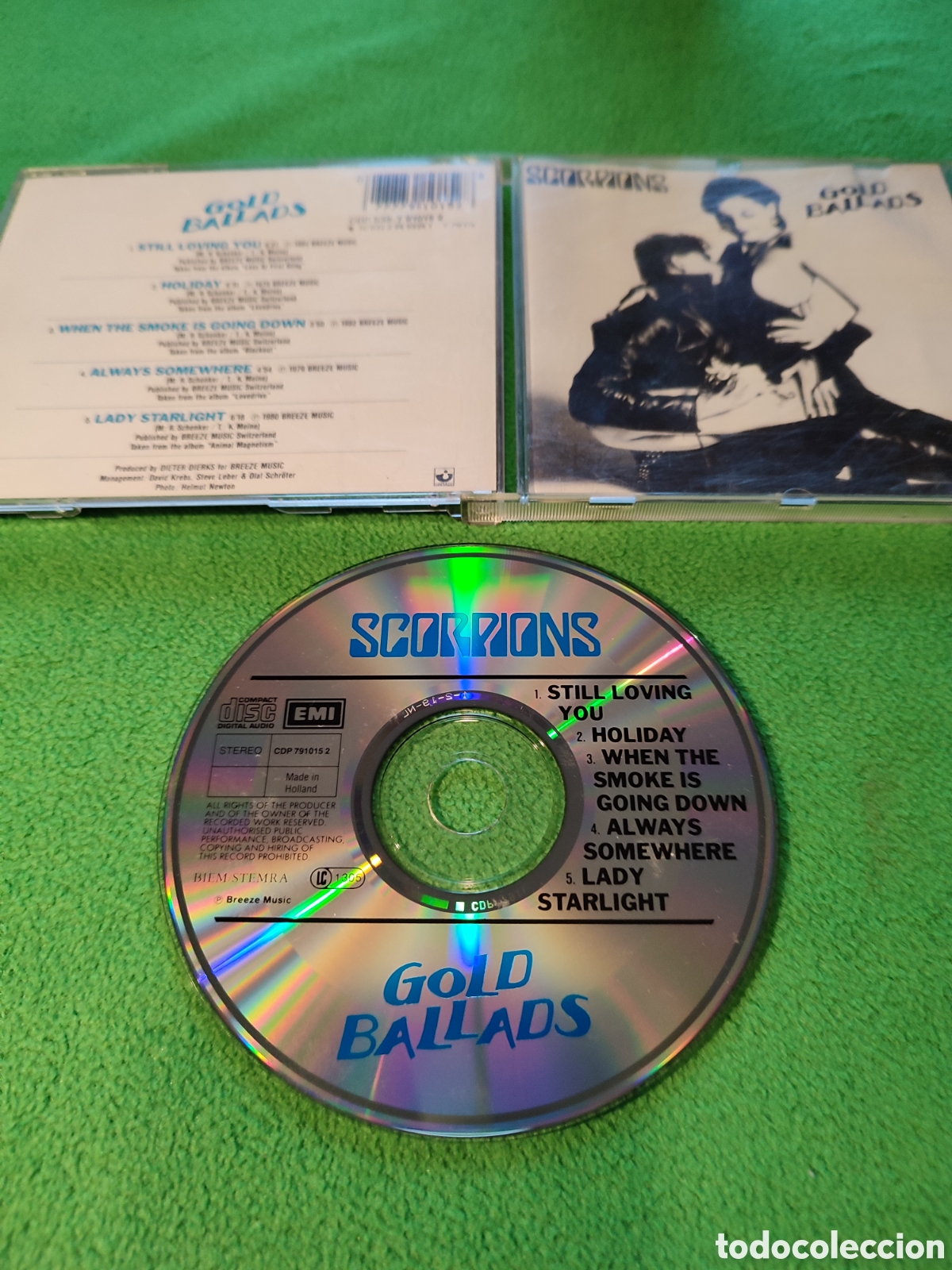 CDs de m&uacute;sica: Scorpions - Gold Ballads - Foto 2