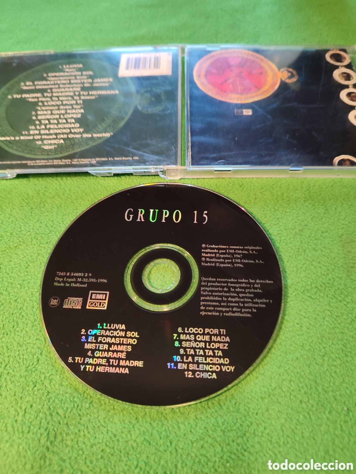 CDs de m&uacute;sica: Grupo 15 - Same Edici&oacute;n espa&ntilde;ola - Foto 2