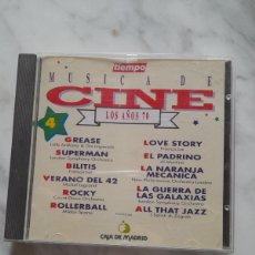 CDs de Música: DISCO CD CINE AÑOS 70 SUPERMAN BILITIS GREASE LOVE STORY EL PADRINO LA GUERRA DE LAS GALAXIAS ROCKY