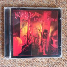 CDs de Música: W.A.S.P. WASP , LIVE .... IN THE RAW , CD 1997 UK REMASTERIZADO. BUEN ESTADO.