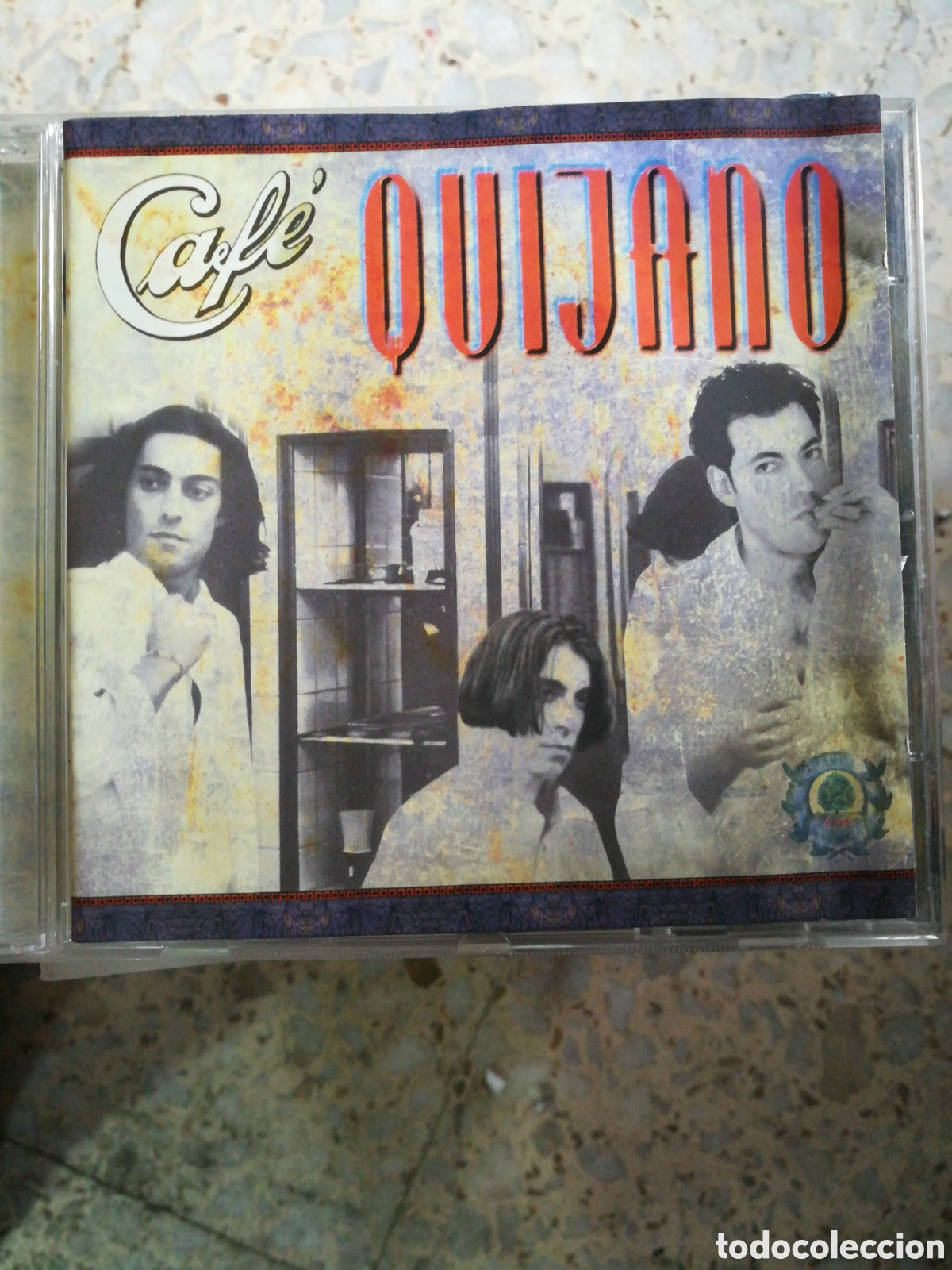 CDs de m&uacute;sica: CD CAFE QUIJANO LOCO DE AMOR - Foto 1
