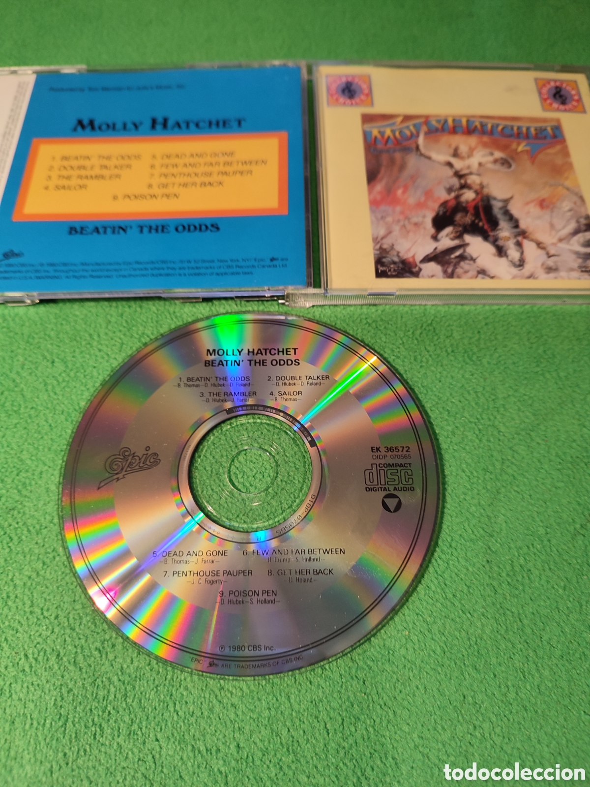 CDs de m&uacute;sica: Molly Hatchet - Beatin the odds - Foto 2