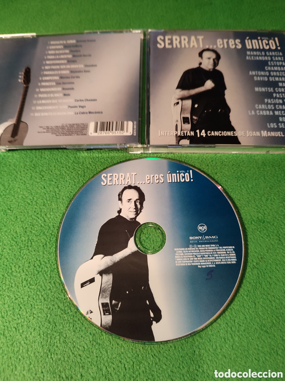 CDs de m&uacute;sica: Serrat...eres &uacute;nico Vol 2 - Foto 2