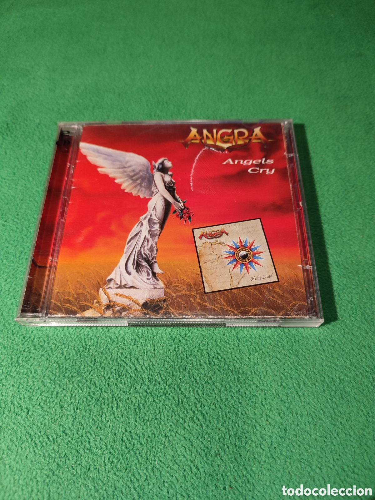 angra - angels cry + holy land 2 cds - Compra venta en todocoleccion