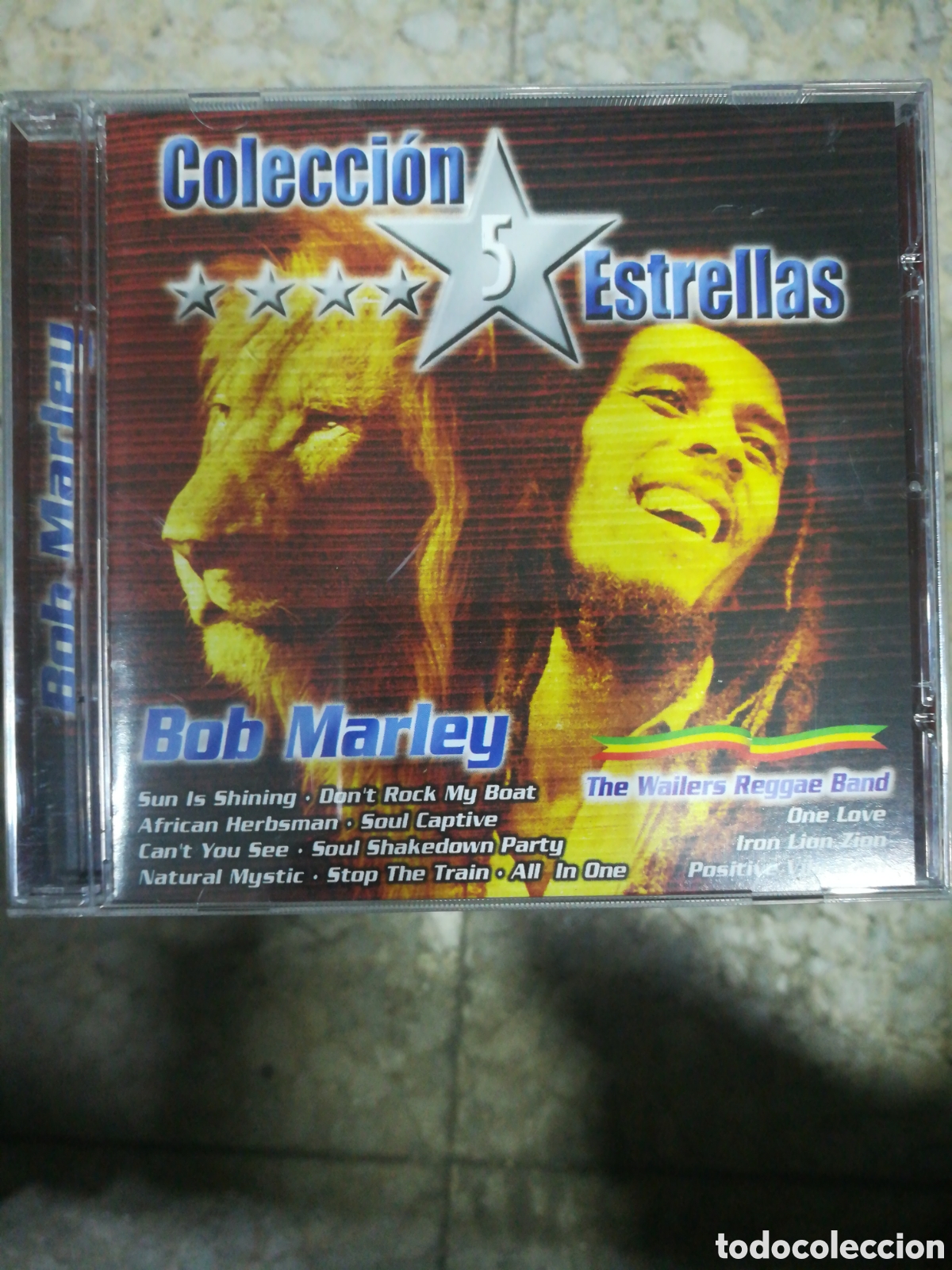 CDs de m&uacute;sica: CD BOB MARLEY COLECCION 5 ESTRELLAS - Foto 1