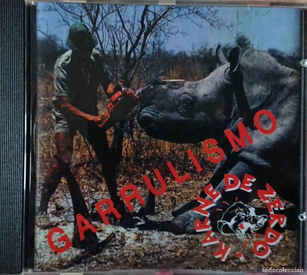 CDs de m&uacute;sica: KARNE DE ZERDO - GARRULISMO - 1995 - PUNK - Foto 1
