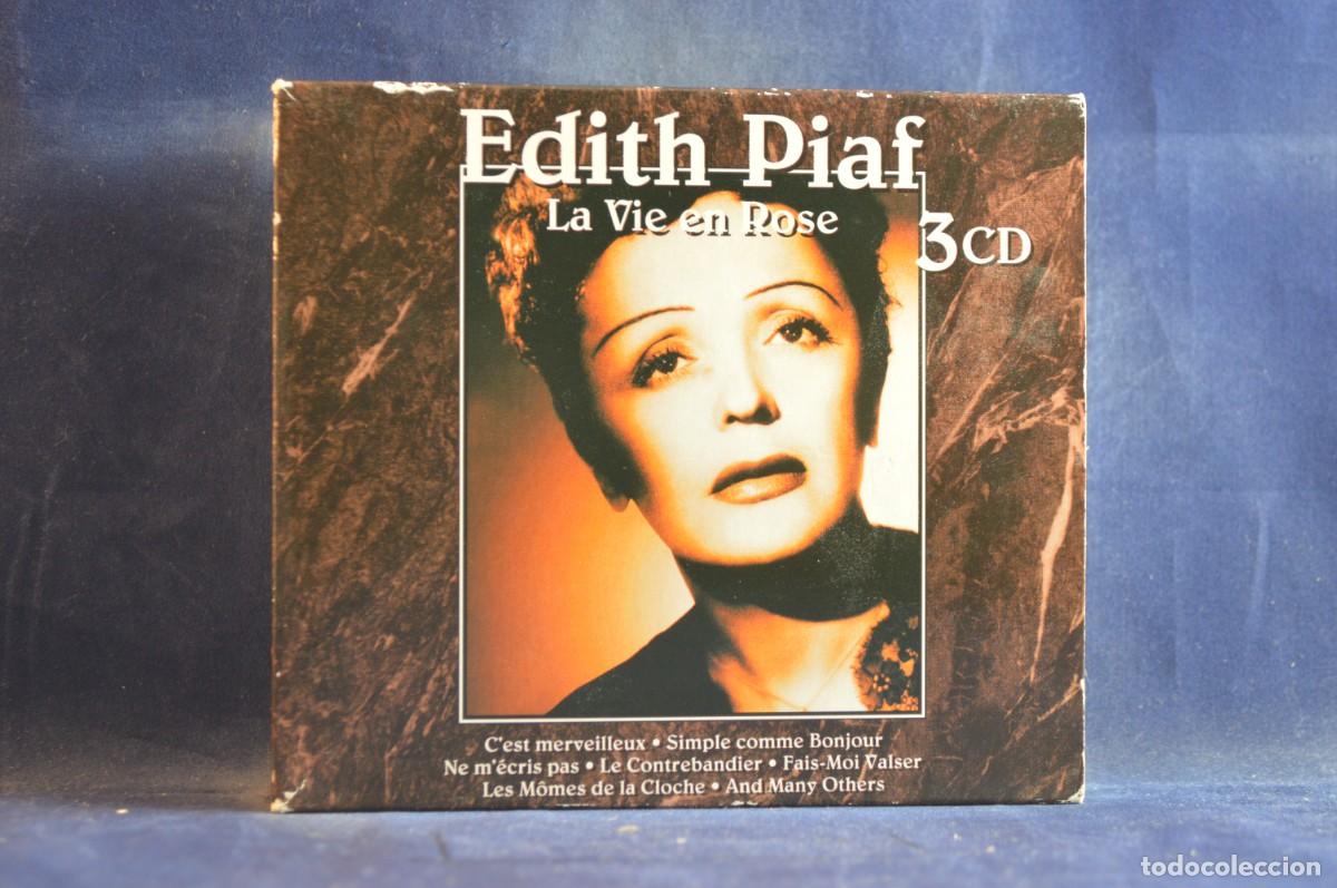 CDs de m&uacute;sica: EDITH PIAF - LA VIE EN ROSE - 3 CD - Foto 1