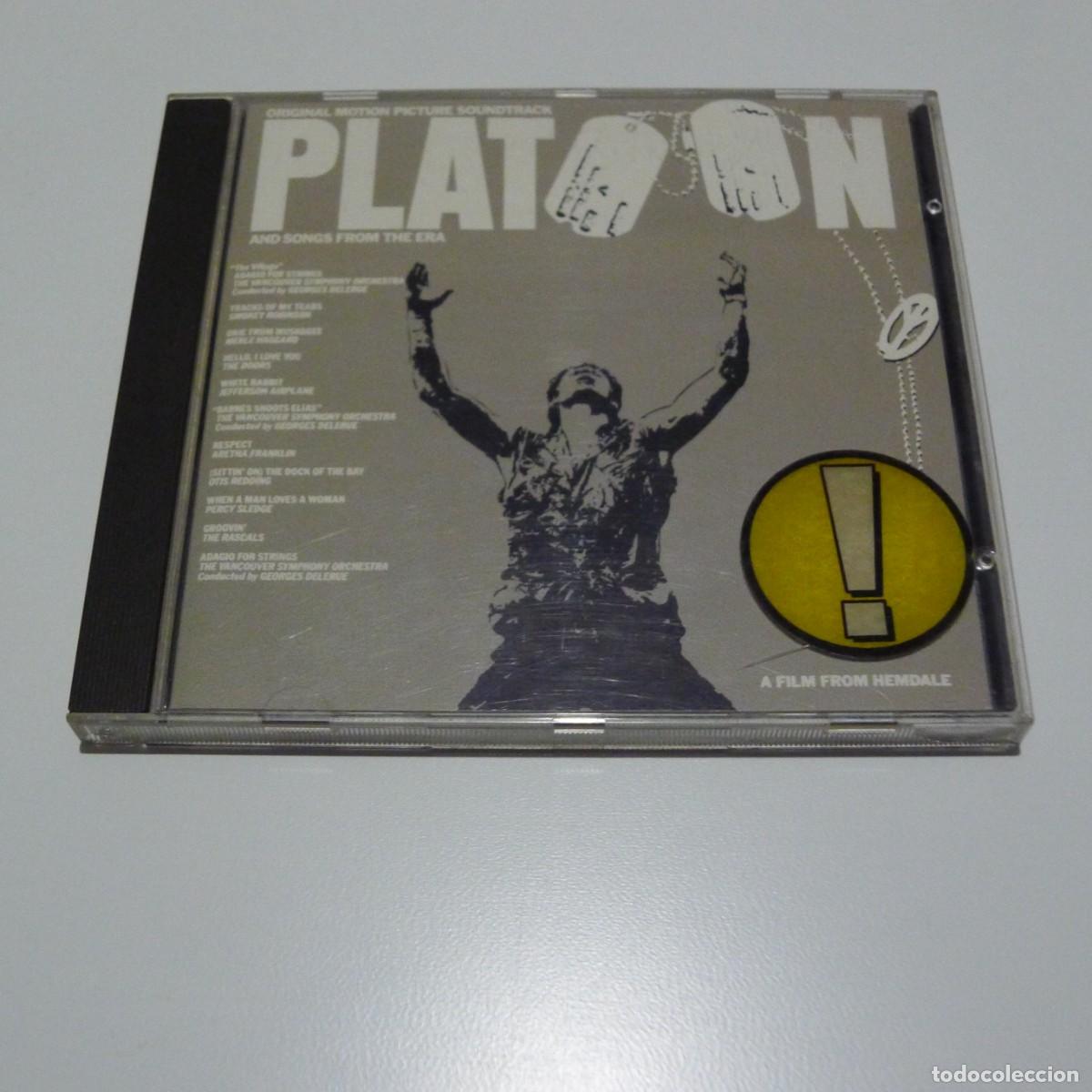 CDs de m&uacute;sica: BSO PLATOON CD - Foto 1