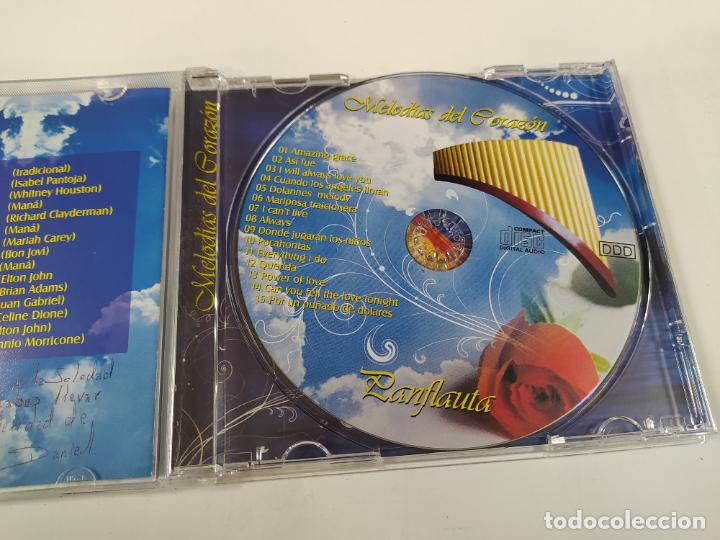 CDs de m&uacute;sica: MELOD&Iacute;AS DEL CORAZ&Oacute;N. PANFLAUTA. CD. TDKCD254 - Foto 3