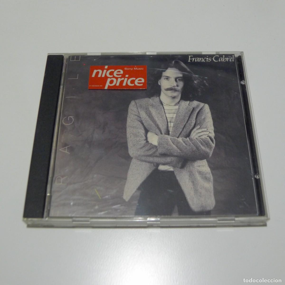 CDs de m&uacute;sica: FRANCIS CABREL ; FRAGILE CD - Foto 1