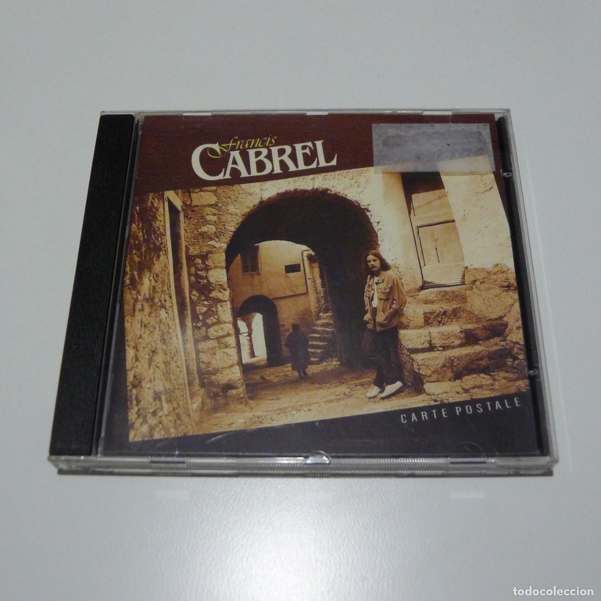CDs de m&uacute;sica: FRANCIS CABREL : CARTE POSTALE CD - Foto 1