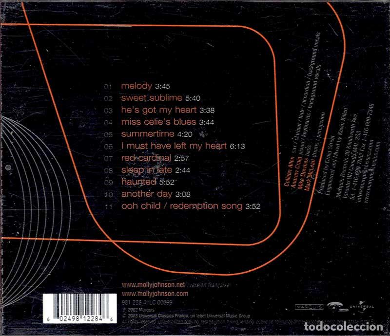 CDs de m&uacute;sica: Molly Johnson - Another Day. CD - Foto 2