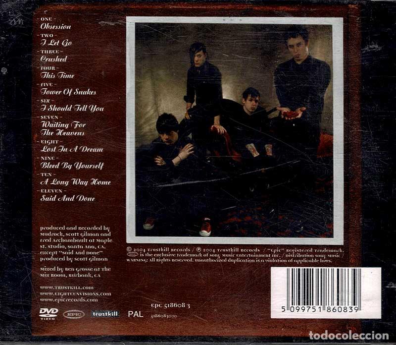 CDs de m&uacute;sica: Eighteen Visions - Obsession. CD + DVD - Foto 2
