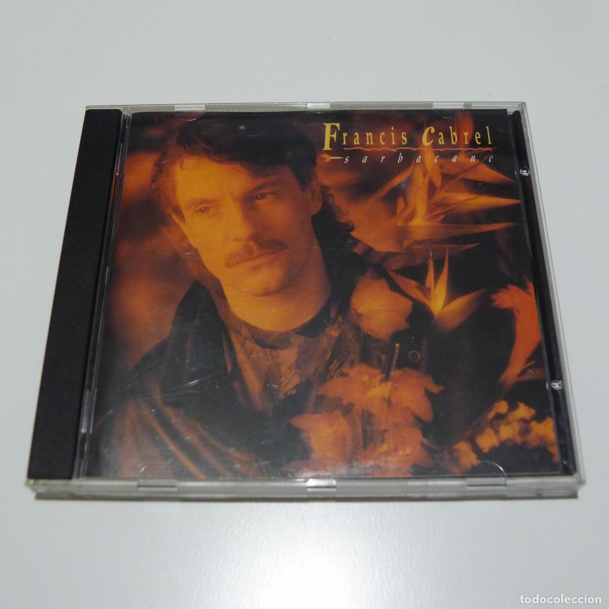 CDs de m&uacute;sica: FRANCIS CABREL : SARBACANE CD - Foto 1