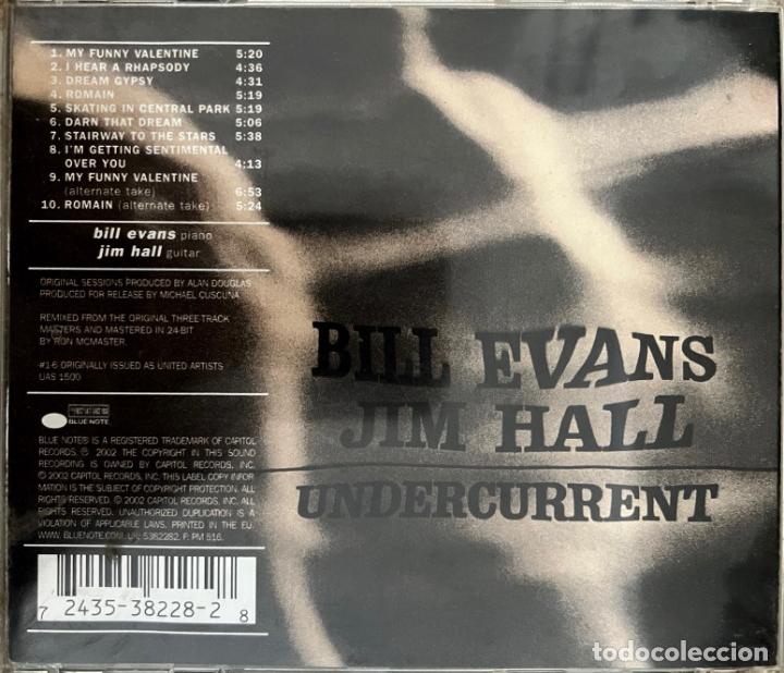CDs de m&uacute;sica: BILL EVANS. JIM HALL. UNDERCURRENT. CD CON TEMAS EXTRA - Foto 2