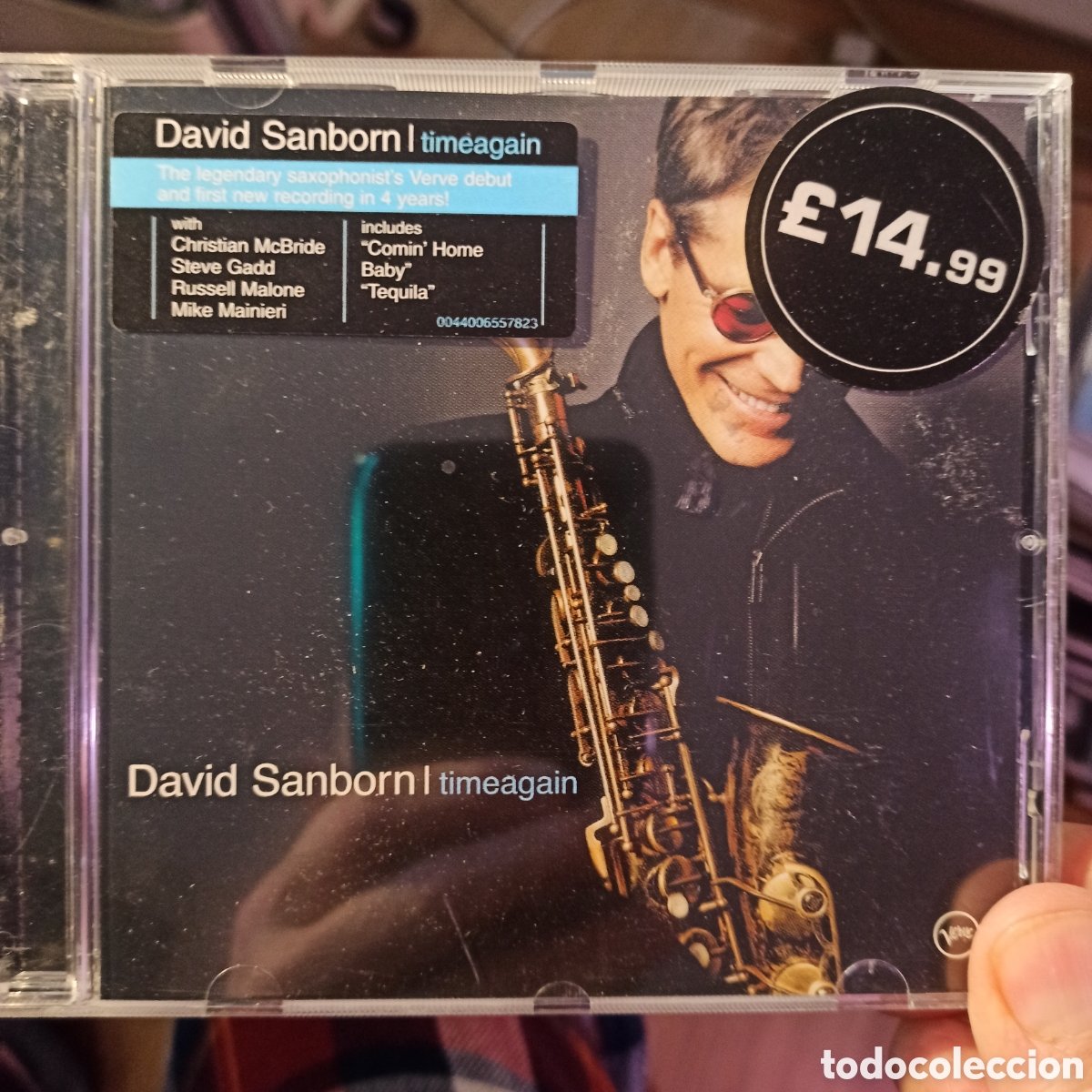 CDs de m&uacute;sica: David Sanborn &ndash; Timeagain - Foto 1