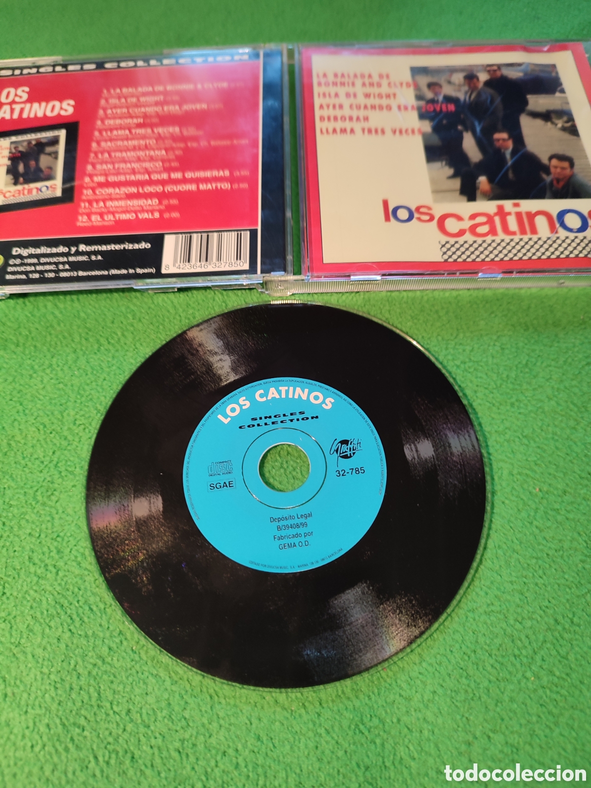 CDs de m&uacute;sica: Los Catinos - Singles Collection - Foto 2