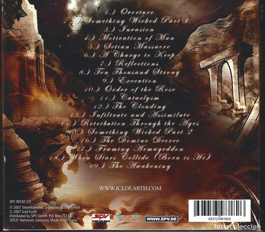 CDs de m&uacute;sica: ICED EARTH &uml;FRAMING ARMAGEDDON&uml; (CD) - Foto 2