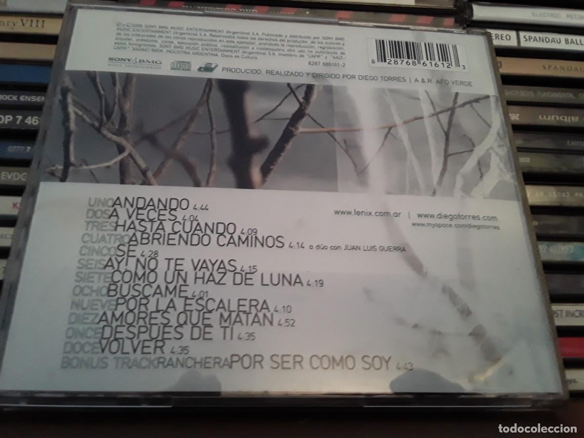 CDs de m&uacute;sica: Diego Torres &lrm;&ndash; Andando - cd - Foto 2