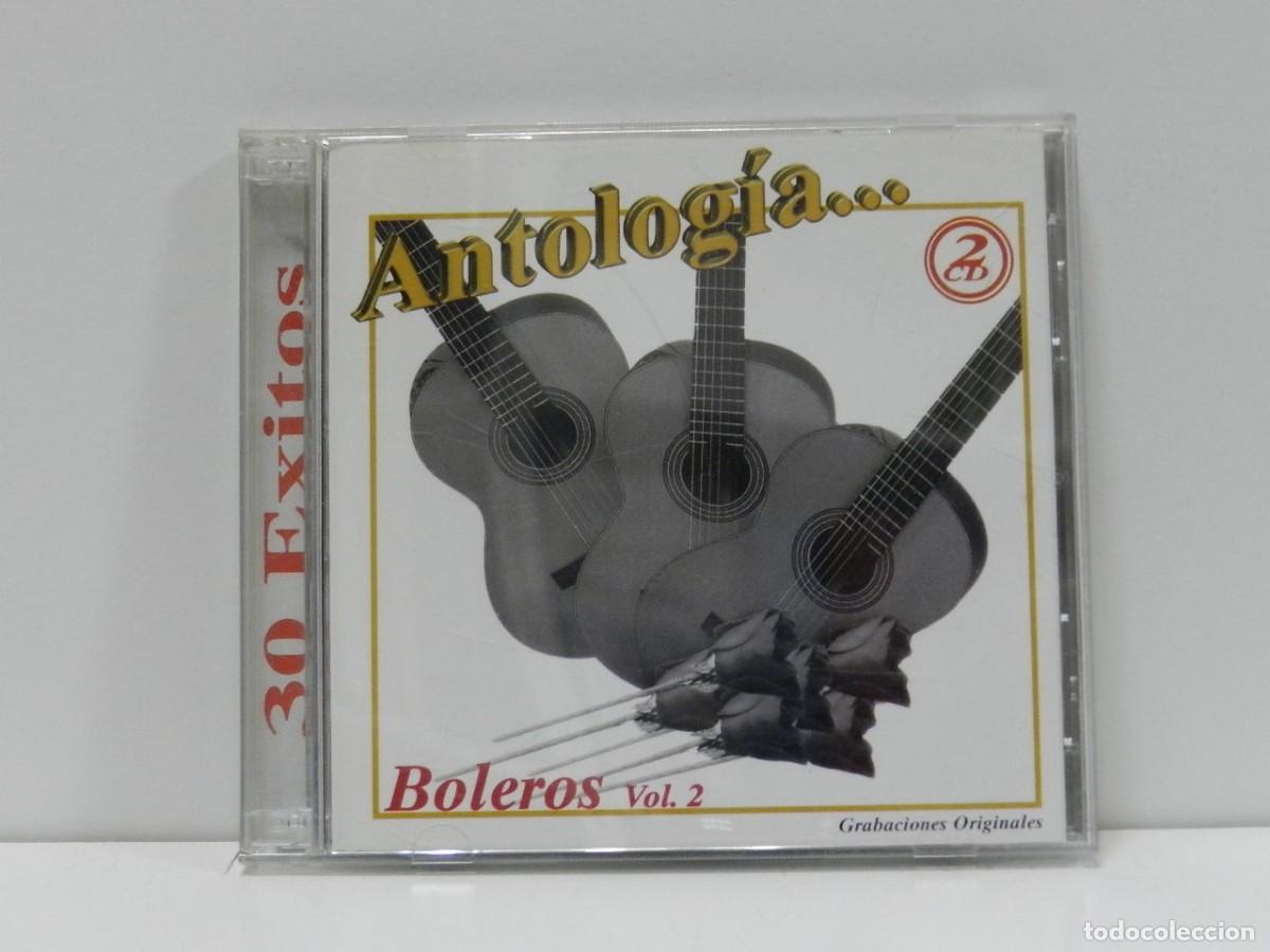 CDs de m&uacute;sica: DISCO 2 X CD. Antolog&iacute;a... Boleros Vol. 2 - 30 &Eacute;xitos. COMPACT DISC. - Foto 1