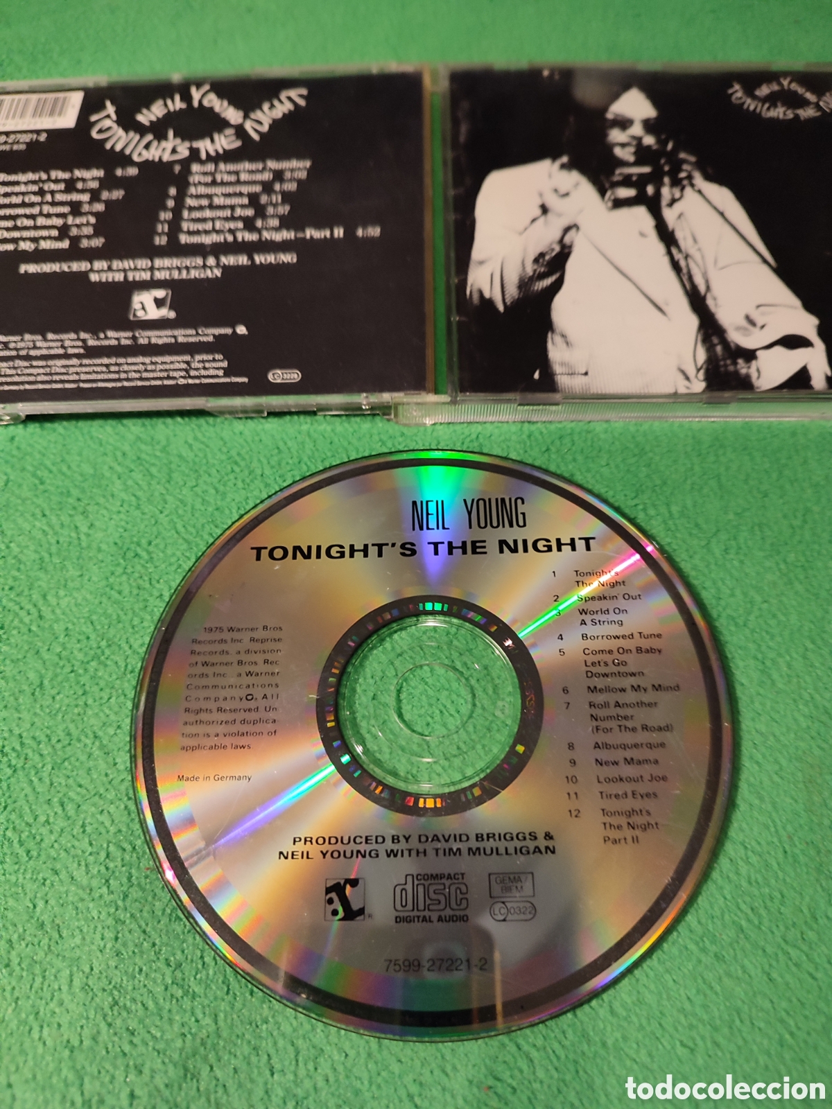 CDs de m&uacute;sica: Neil Young - tonights the Night - Foto 2
