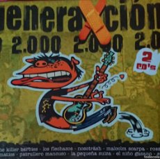 CDs de Música: GENERACION 2000 - 2 CD - PRECINTADO -KILLER BARBIES-NOSOTRASH-EL NIÑO GUSANO-LOS FLECHAZOS-LA PEQUEÑ