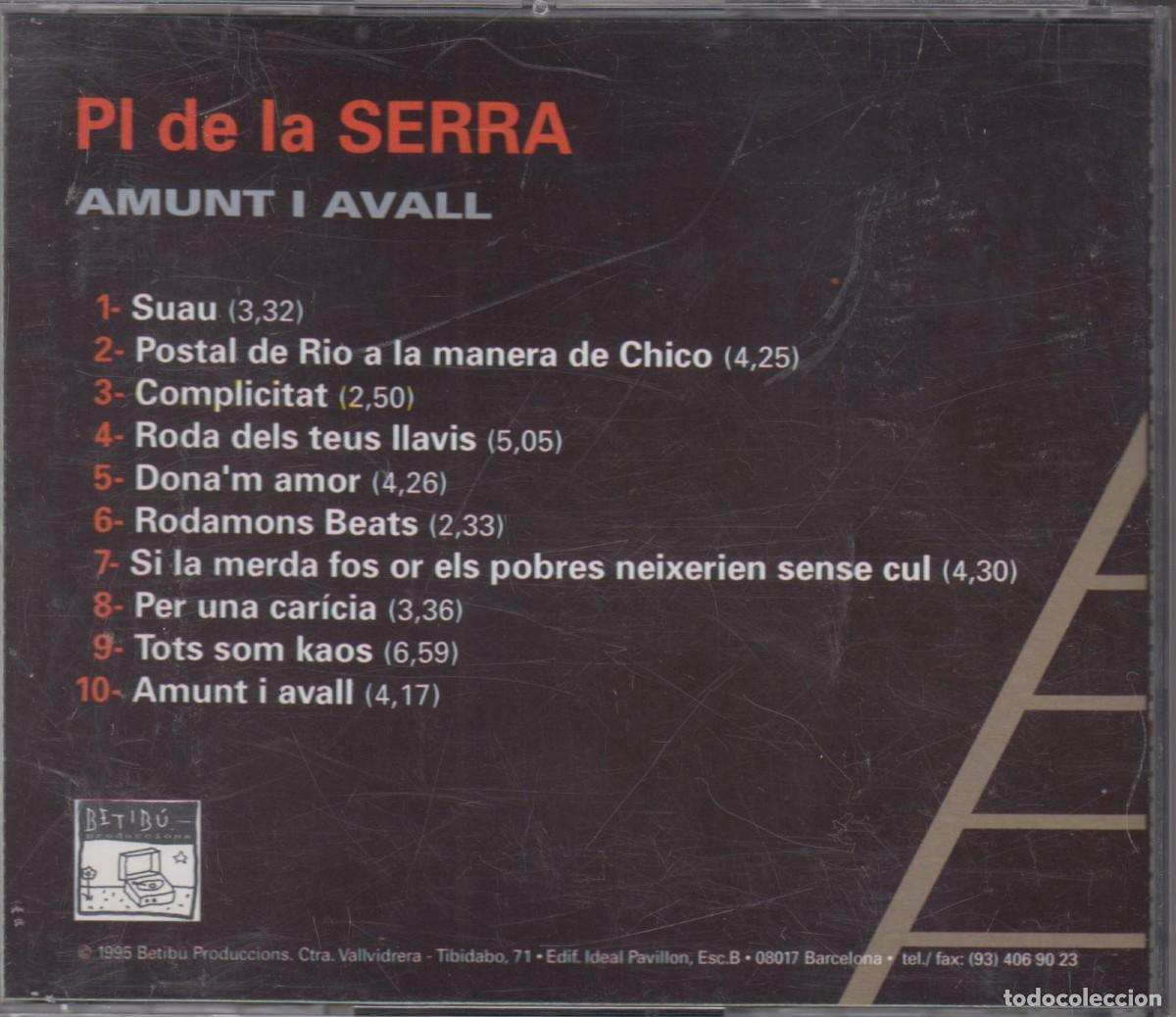 CDs de m&uacute;sica: Pi de la Serra cd Amunt i avall 1995 - Foto 2