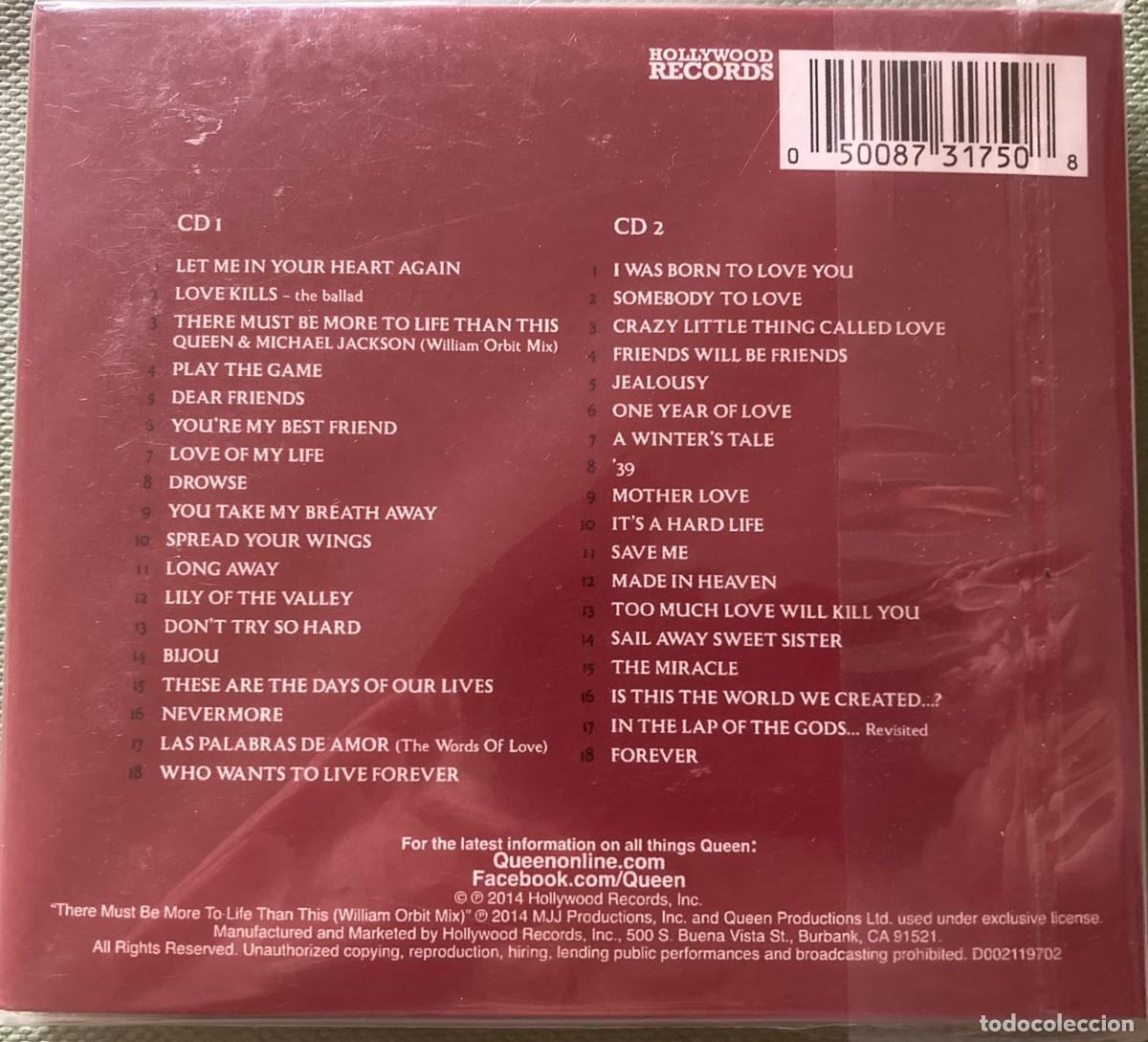 CDs de m&uacute;sica: QUEEN FOREVER - 2 x CD DELUXE EDITION (2014) - Foto 2