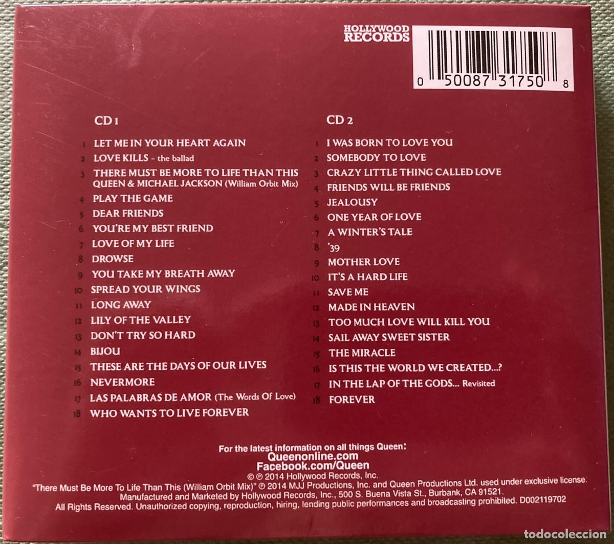 CDs de m&uacute;sica: QUEEN FOREVER - 2 x CD DELUXE EDITION (2014) - Foto 4