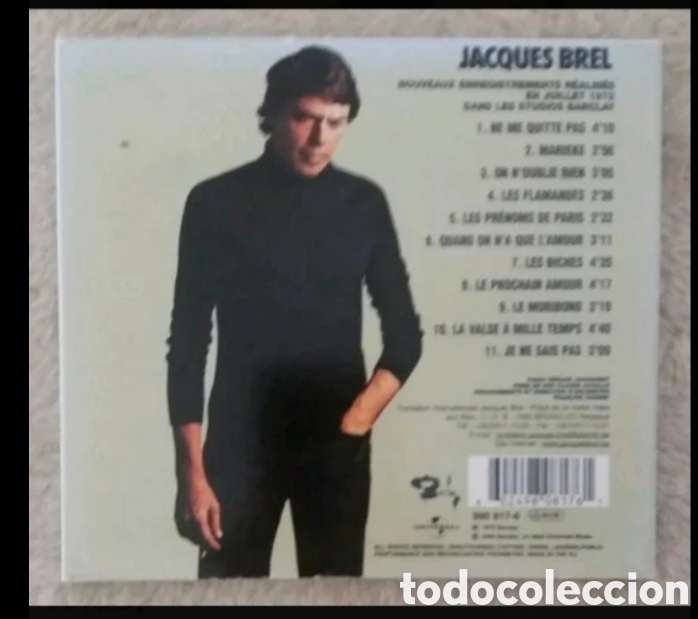 CDs de m&uacute;sica: Jacques brel - ne me quitte pas - Foto 2
